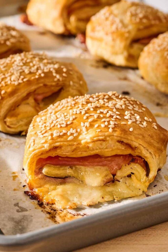 Ham and Cheese Croissants-Easy Breakfast Recipes