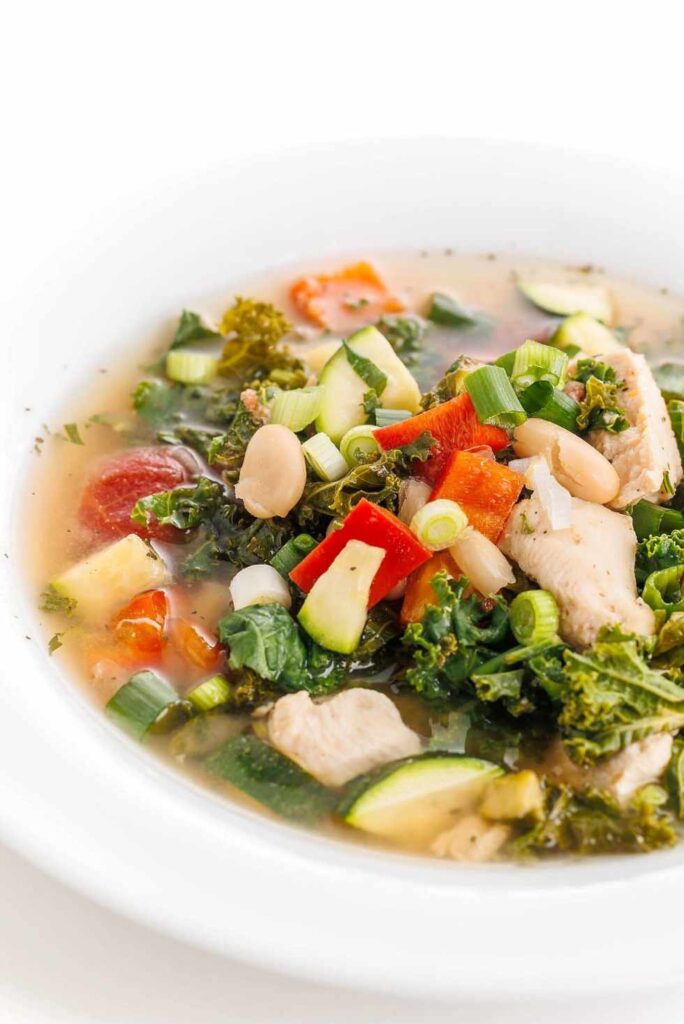 Italian Chicken Soup-Healthy Crock-Pot Recipes