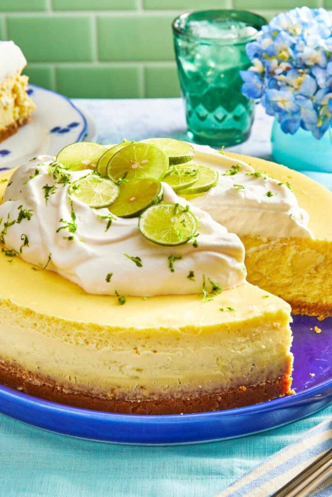 Key Lime Cheesecake-Best Spring Desserts