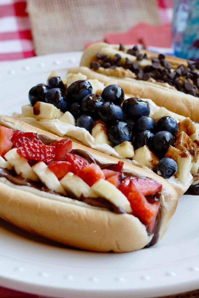 Leftover Bun Dessert Dogs