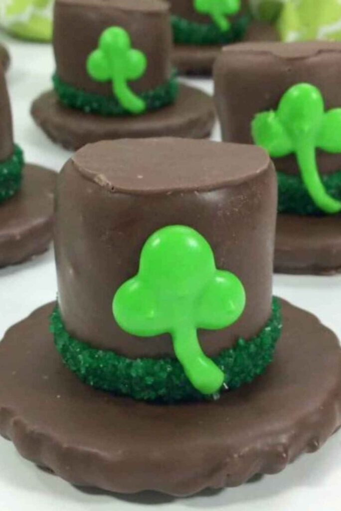 Leprechaun Hat Treats-St. Patrick's Day Dessert