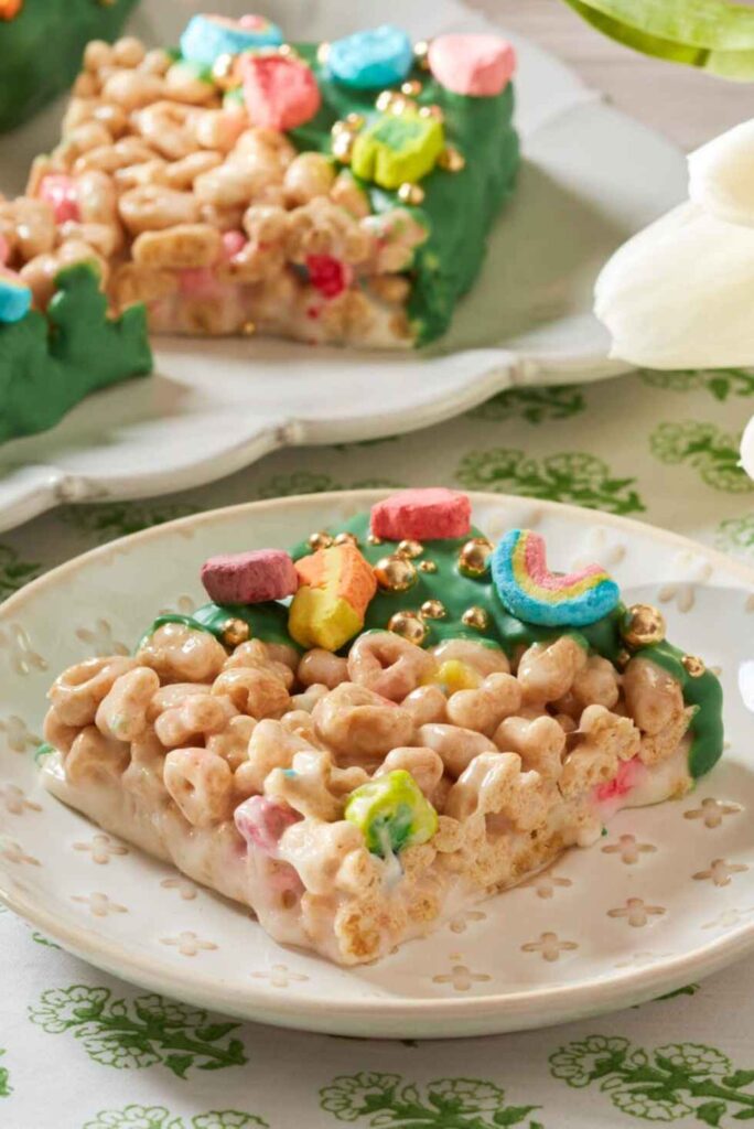 Lucky Charms Bars-St. Patrick's Day Dessert