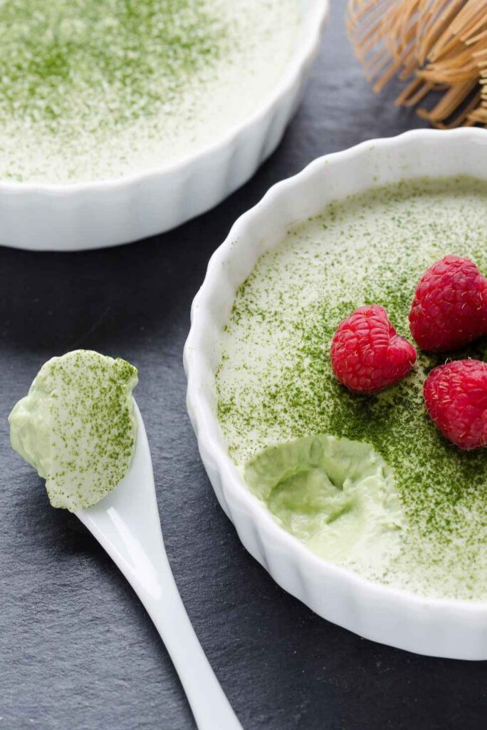 Matcha Panna Cotta-St. Patrick's Day Dessert