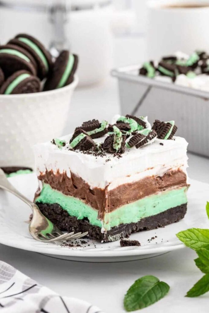 Mint Chocolate Lasagna