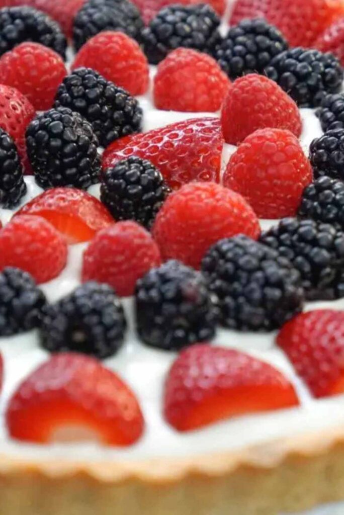 Mixed Fruit Tart-Best Spring Desserts