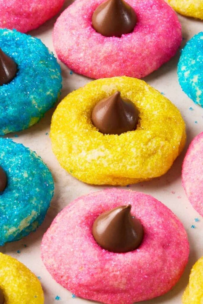 Peeps Kiss Cookies-Best Spring Desserts