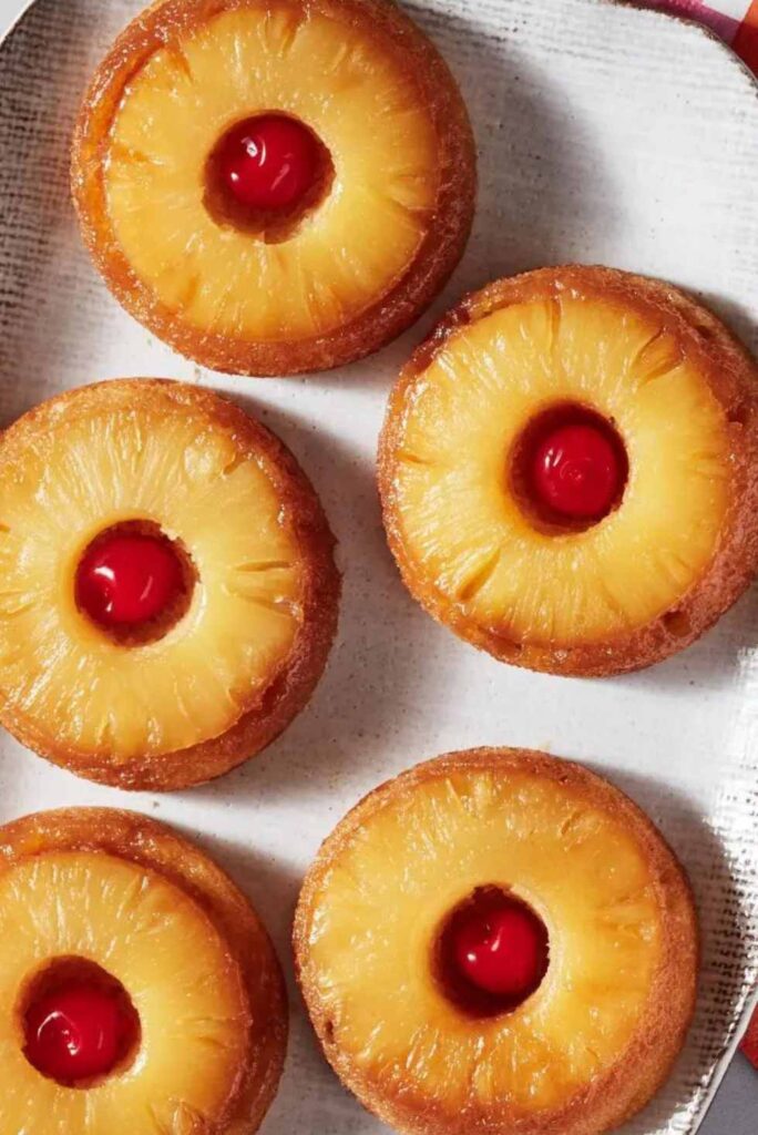 Pineapple Upside-Down Doughnuts-Best Spring Desserts