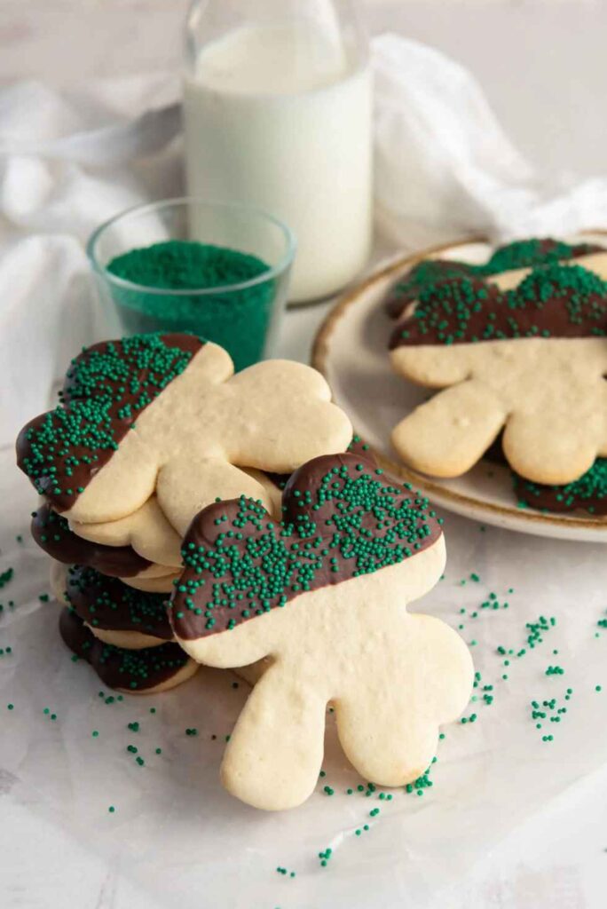 Shamrock Cookies-St. Patrick's Day Dessert