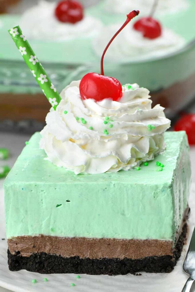 Shamrock Shake Lasagna