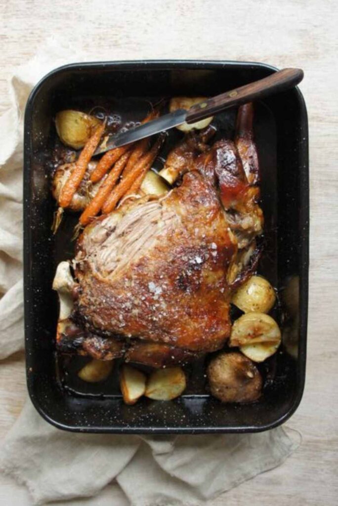 Slow-Cooked Leg of Lamb-Easy 4-Ingredient Dinners Recipes