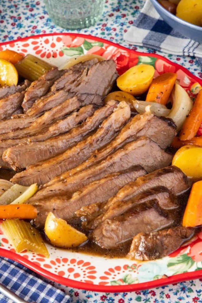 Slow Cooker Brisket-Healthy Crock-Pot Recipes