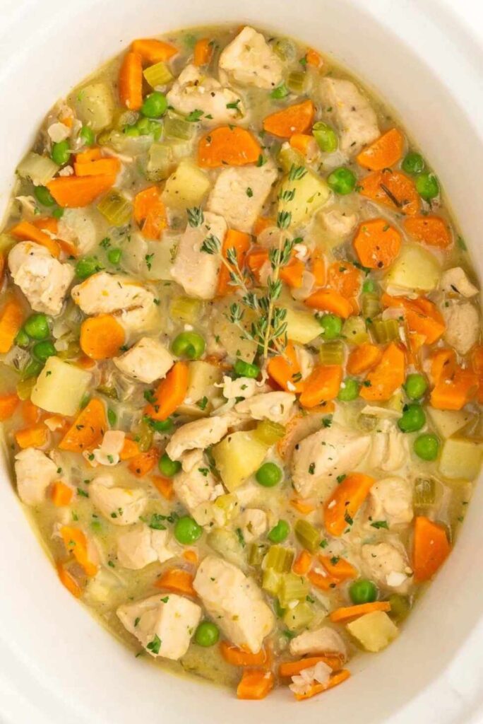 Slow Cooker Chicken Stew-Healthy Crock-Pot Recipes