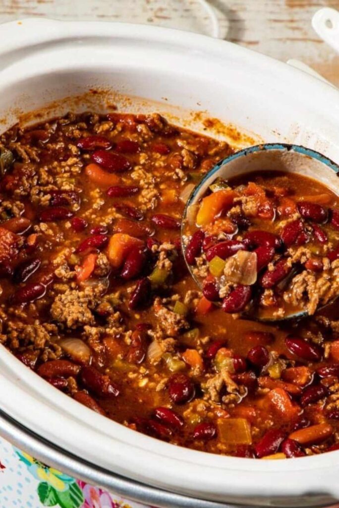 Slow Cooker Chili recipe-Healthy Crock-Pot Recipes