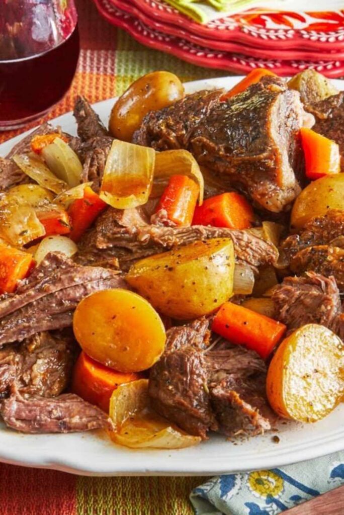 Slow Cooker Pot Roast-Healthy Crock-Pot Recipes