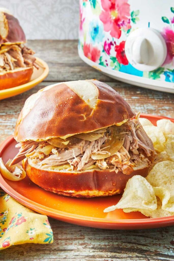 Slow Cooker Pulled Pork-Healthy Crock-Pot Recipes