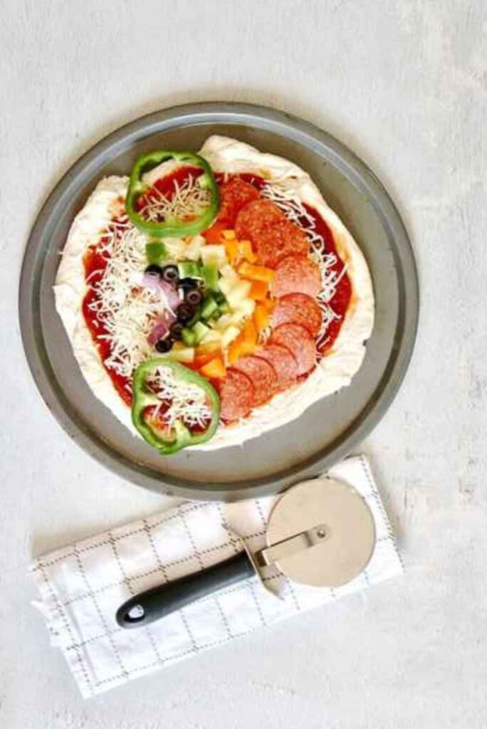 St. Patrick’s Day Rainbow Pizza