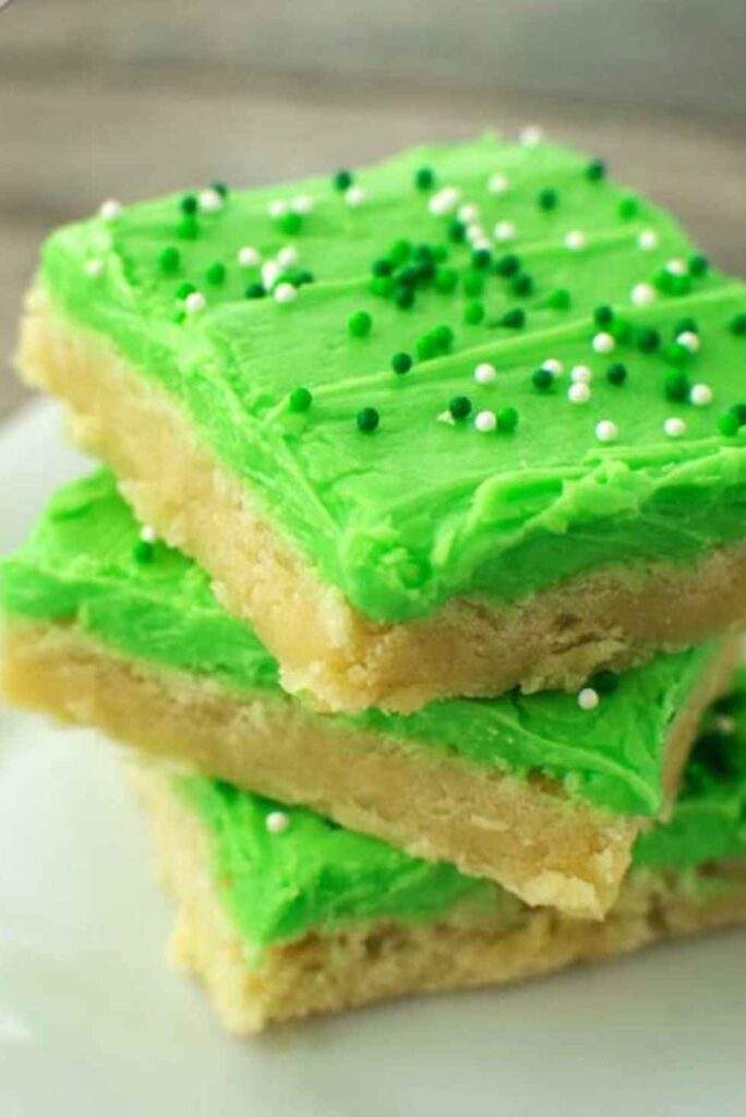 St.Patrick’s Day Sugar Cookie Bars