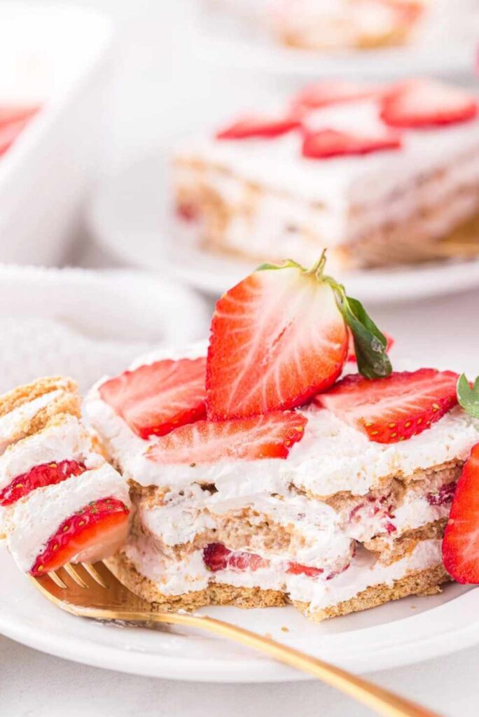 Strawberry Icebox Cake