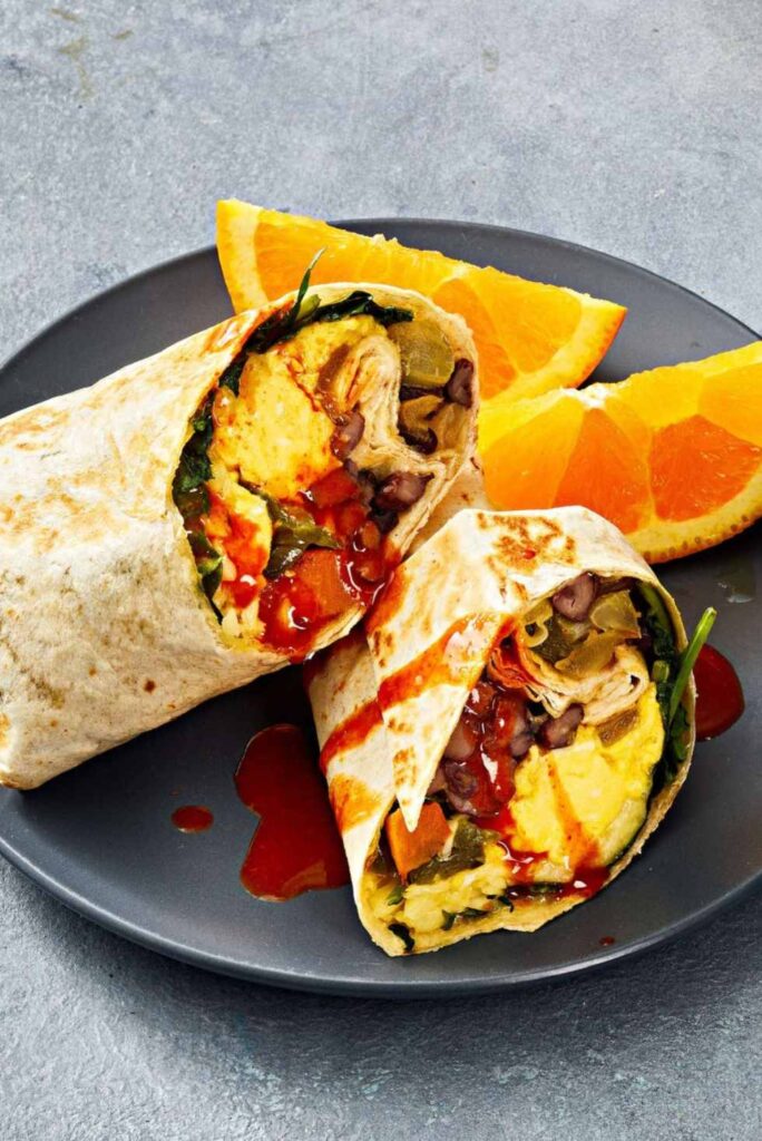 Sweet Potato Breakfast Burritos-Quick Breakfast Recipes