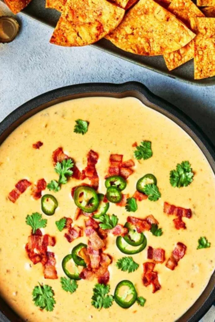 Sweet Potato Queso-Game Day Appetizers and Dips for Football Parties