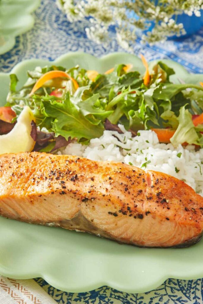 Air Fryer Salmon-Valentine's Day recipes