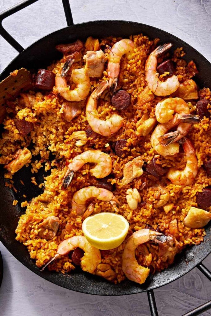 Classic Paella-Best Valentine's Day Dinner Ideas