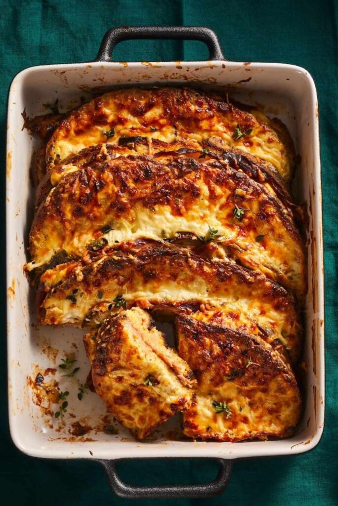 Croque Monsieur Casserole-Valentine's Day recipes