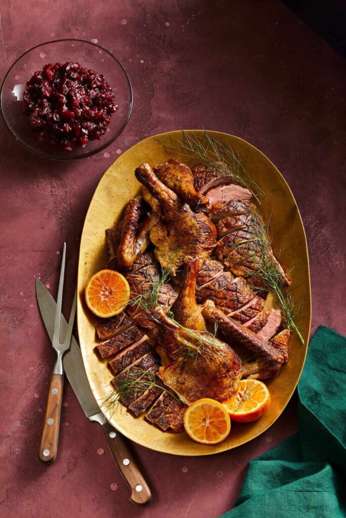 Five-Spice Roast Ducks-Valentine's Day recipes