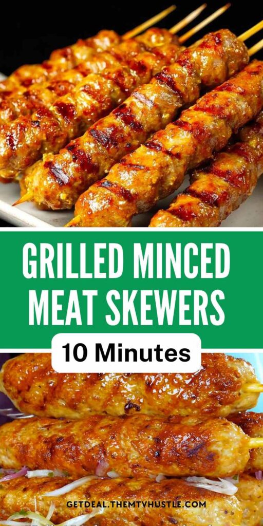 How to Make Grilled Minced Meat Skewers Recipe