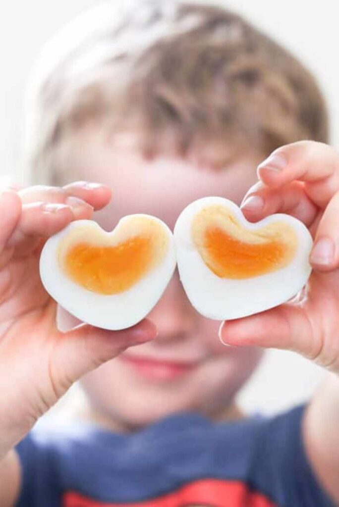 Heart Shaped Eggs-Fun Valentine's Day Recipes for Kids