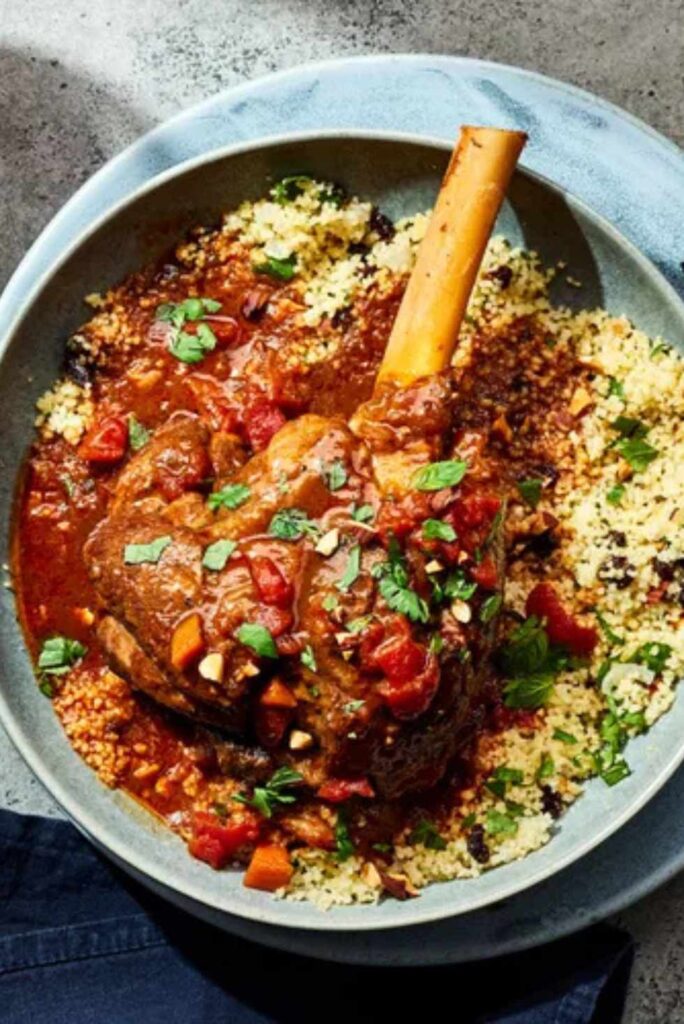 Moroccan-Style Lamb Shanks-Best Valentine's Day Dinner Ideas