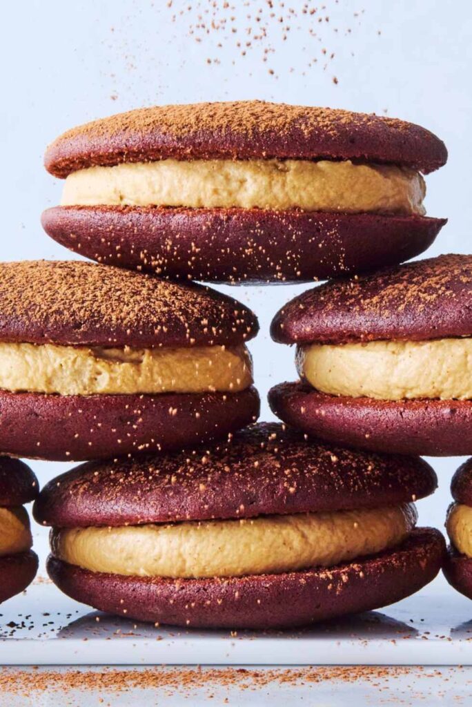 Tiramisu Whoopie Pies-Best Valentine's Day Desserts