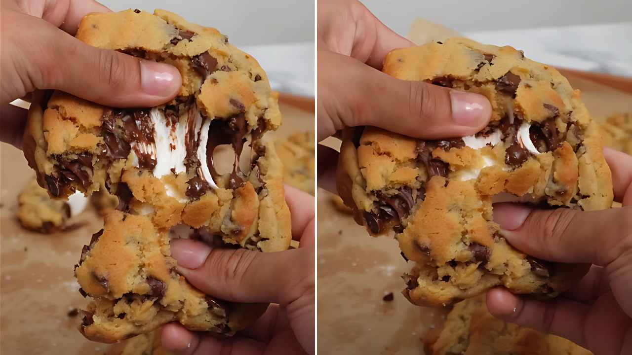 Viral S'mores Cookie Recipe