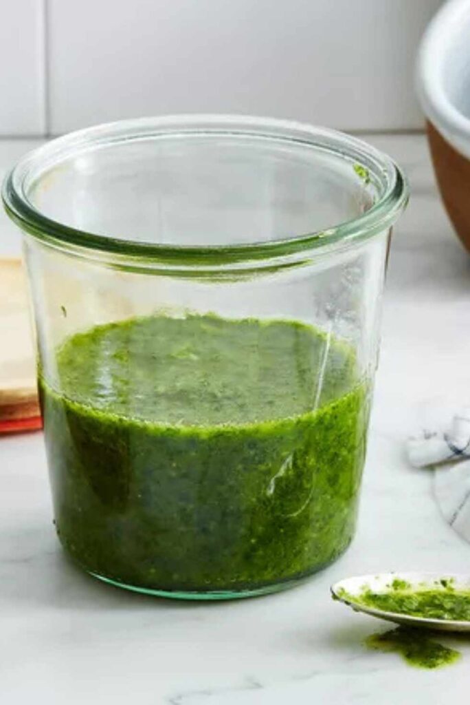 Jalapeño–Cilantro Stem Marinade