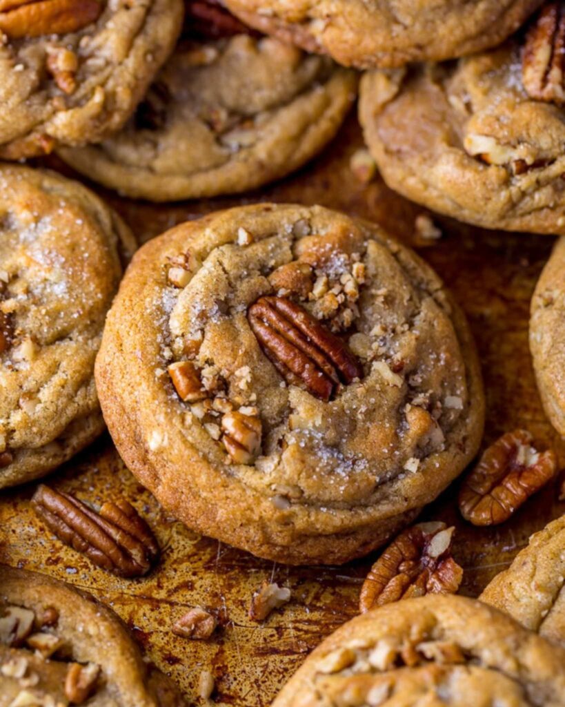 Brown Butter Pecan Cookies