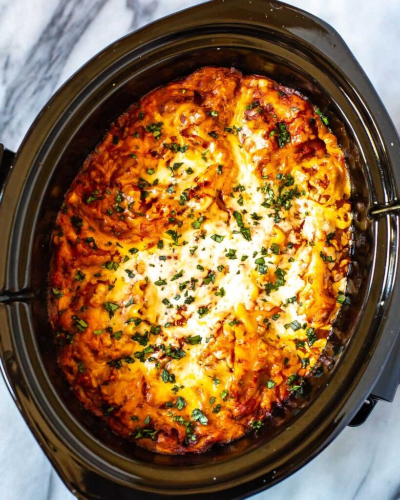 Crockpot Lasagna