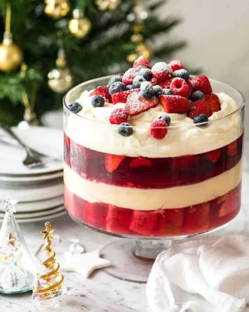 Festive Trifle Desserts