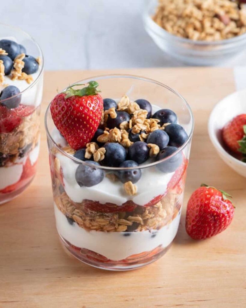 Festive Yogurt Parfait