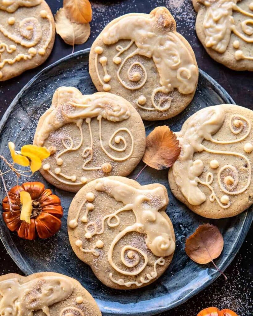 Maple Glazed Sugar Cookies