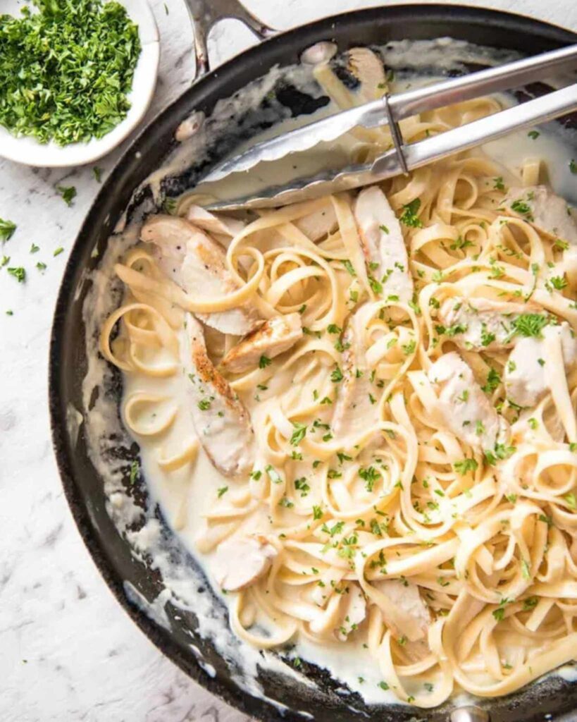 One-Pot Chicken Alfredo