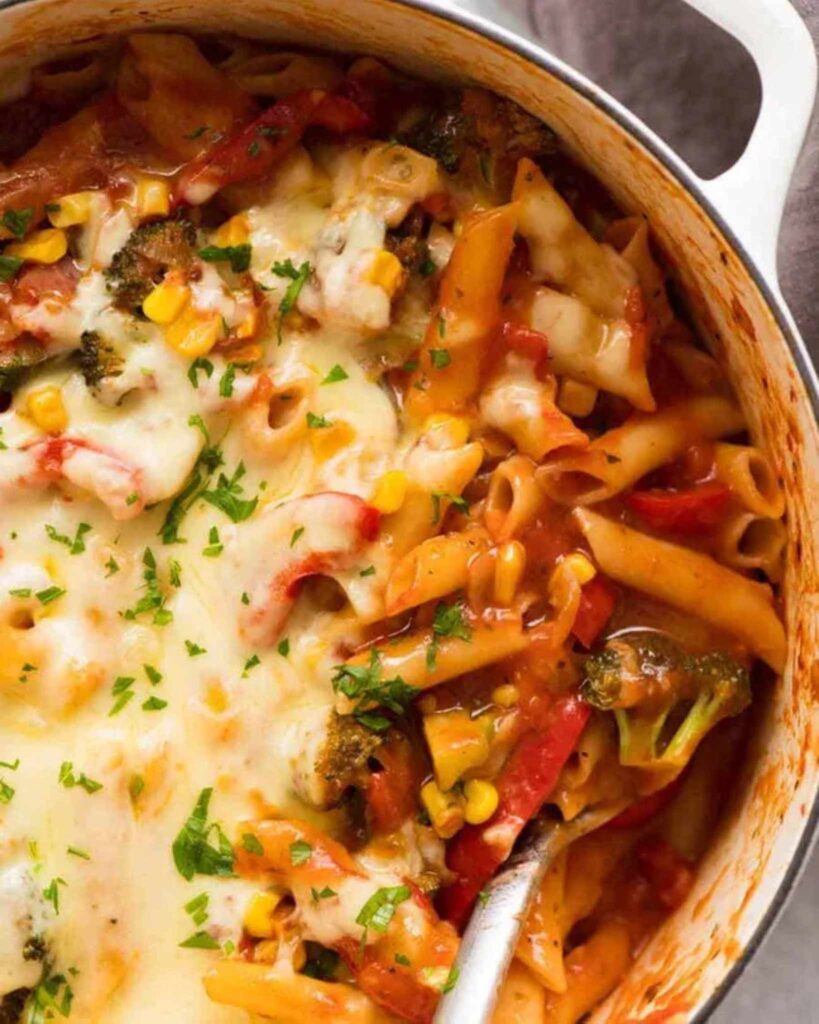 One Pot Veggie Pasta
