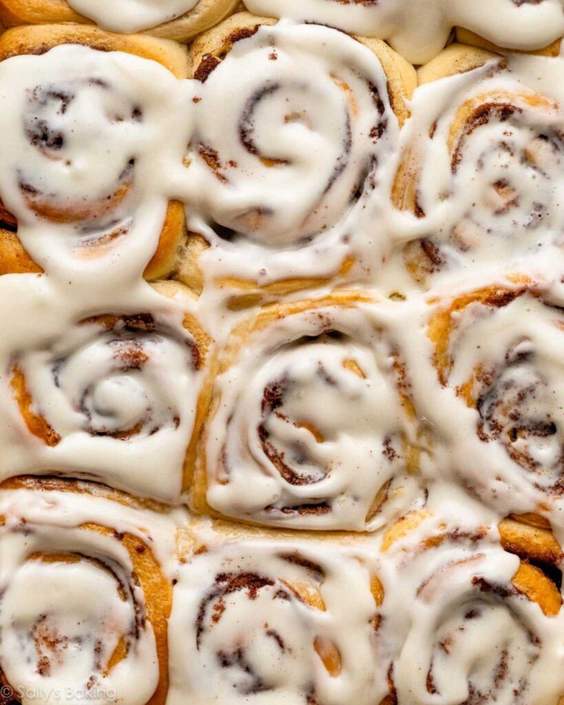 Overnight Cinnamon Roll Bake