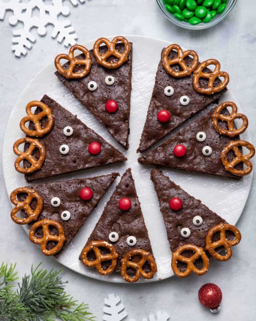 Reindeer Brownies