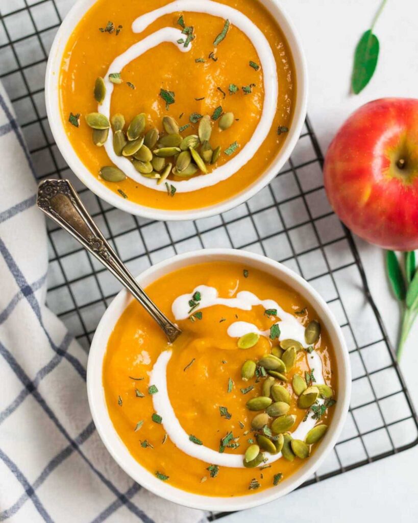 Slow Cooker Butternut Squash Bisque