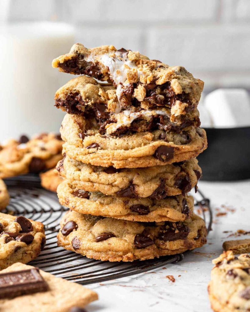 S’mores Thanksgiving Cookies