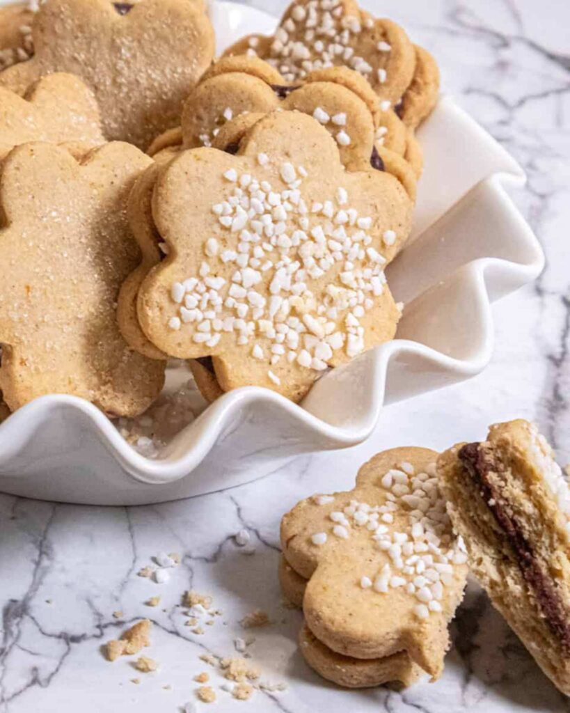 Spiced Shortbread Cookies
