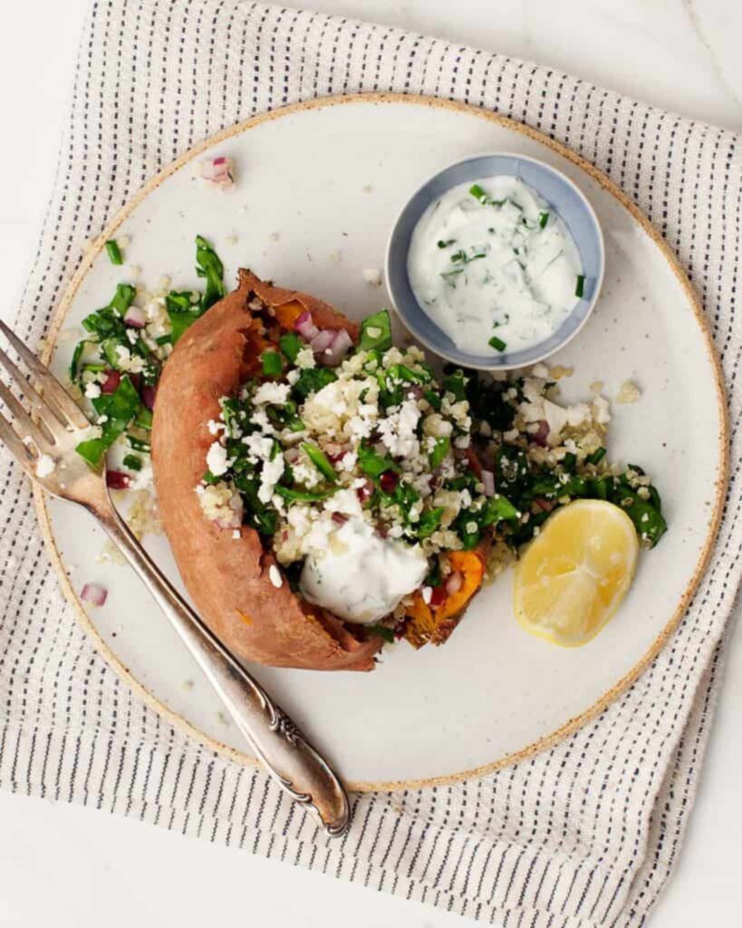 Stuffed Sweet Potatoes