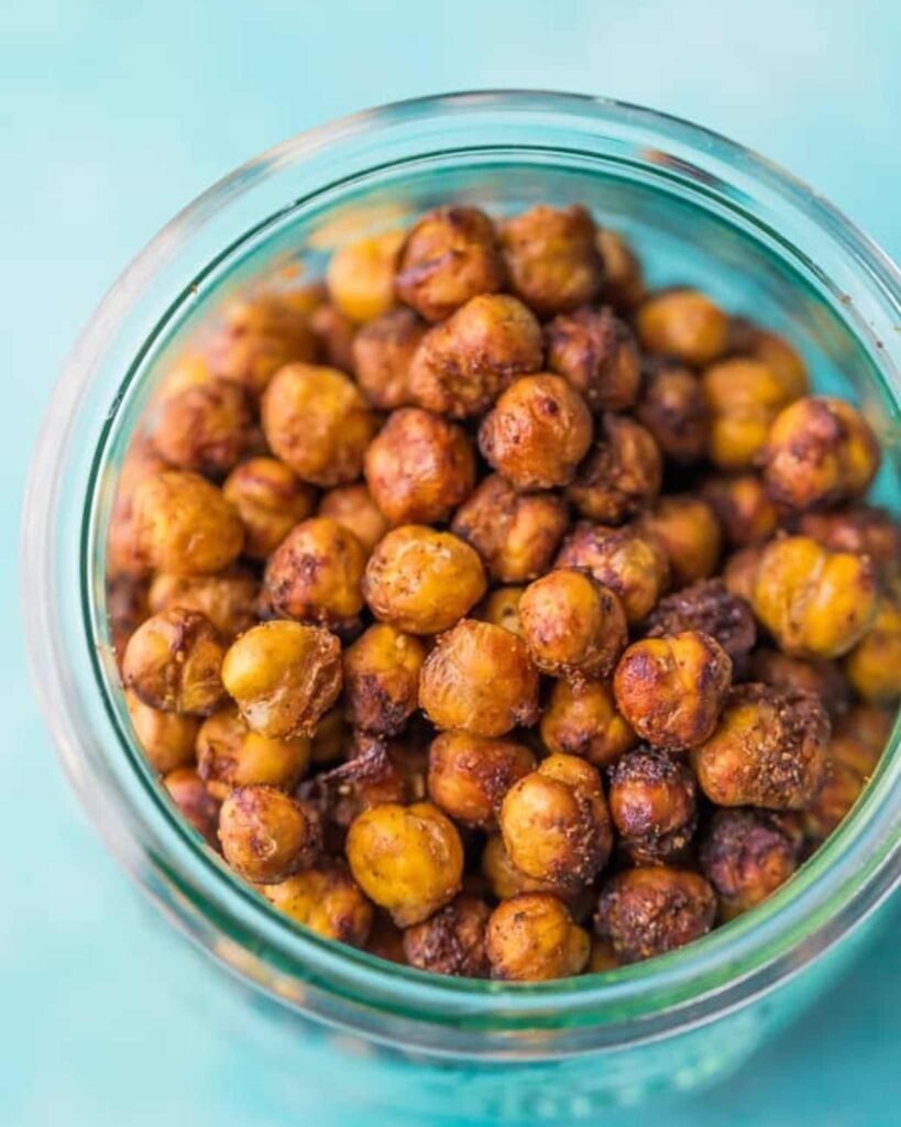 Air Fryer Roasted Chickpeas