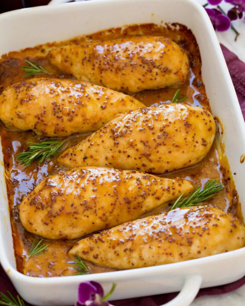 Baked Honey Mustard Chicken