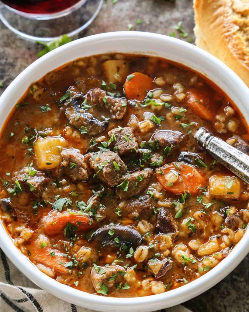 Beef and Barley Stew